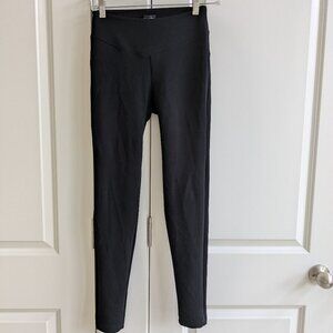 Calzedonia Shaping Ponte Leggings Black Total Shaper Push Up Skinny Pants